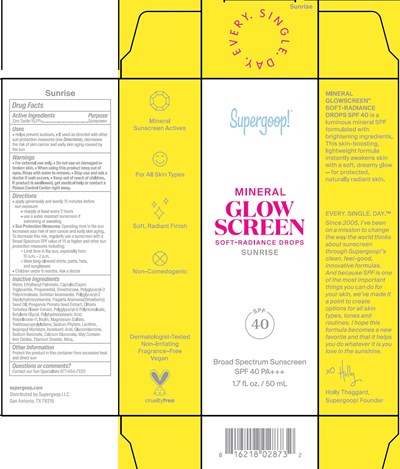 Carton (Mineral Glowscreen Sunrise 50 mL Carton)